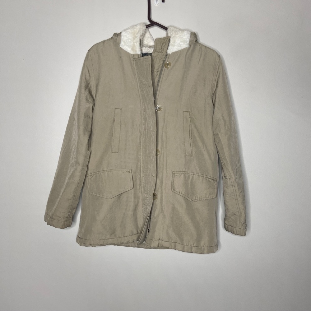 Banana Republic Zip Up Jacket With Hood S